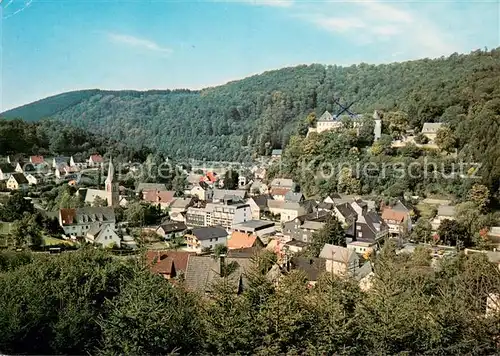 AK / Ansichtskarte Bilstein_Sauerland Panorama Luftkurort mit Blick zum Schloss Bilstein_Sauerland