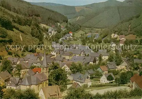 AK / Ansichtskarte Bilstein_Sauerland Panorama Luftkurort Bilstein_Sauerland