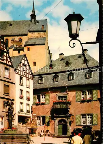 AK / Ansichtskarte Cochem_Mosel Marktplatz Altstadt Cochem Mosel