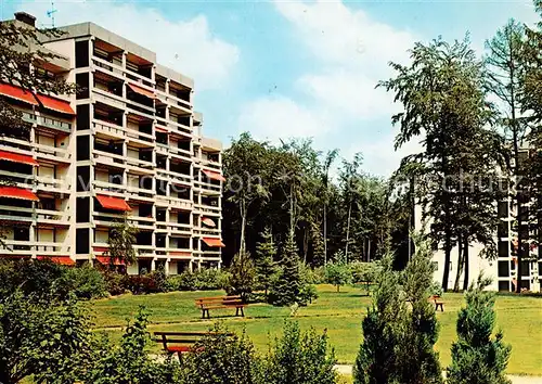 AK / Ansichtskarte Ehlscheid Appartementhaus am Kurpark Luftkurort Naturpark Rhein Westerwald Ehlscheid