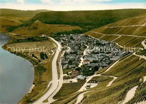 AK / Ansichtskarte Kluesserath Panorama Weinort an der Mosel Weinberge Kluesserath