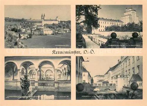 AK / Ansichtskarte Kremsmuenster Kloster Benediktinerstift Kremsmuenster