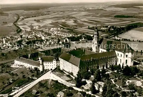 AK / Ansichtskarte Neresheim Kloster Fliegeraufnahme Neresheim