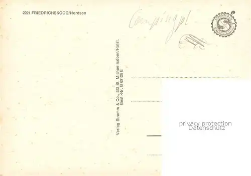 AK / Ansichtskarte Friedrichskoog_Nordseebad Campingplatz Strandpartie Fischerhafen Fliegeraufnahme Friedrichskoog_Nordseebad