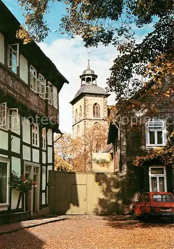 AK / Ansichtskarte Hornburg_Wolfenbuettel Ev luth Kirche Beatae Mariae Virginis Hornburg Wolfenbuettel