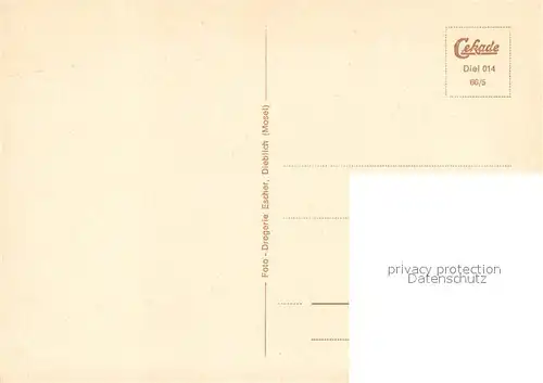 AK / Ansichtskarte Dieblich Moselpartien Brunnen Pavillon Dieblich