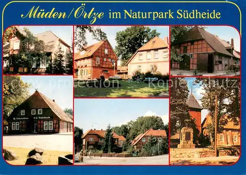 AK / Ansichtskarte Mueden_oertze Ort im Naturpark Suedheide Lueneburger Heide Mueden oertze