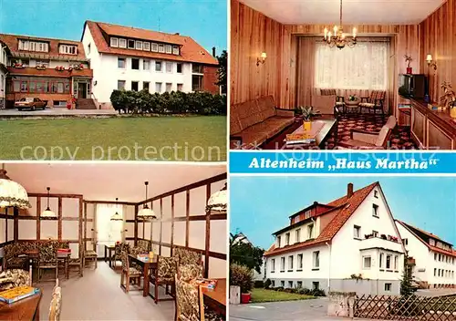 AK / Ansichtskarte Kirchohsen Altenheim Haus Martha Kirchohsen