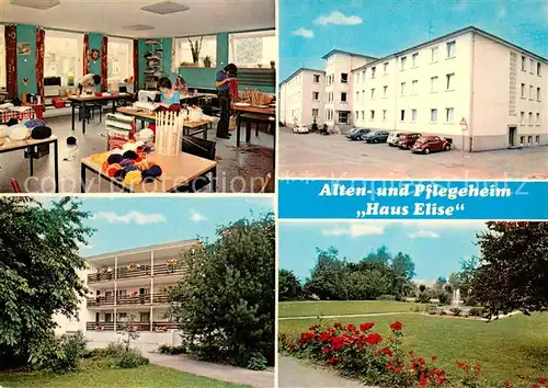 AK / Ansichtskarte Kirchohsen Alten  und Pflegeheim Haus Elise Park Kirchohsen