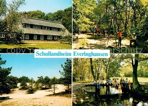 AK / Ansichtskarte Everinghausen_Rotenburg_Wuemme Schullandheim Kinderspielplatz Landschaft Everinghausen_Rotenburg