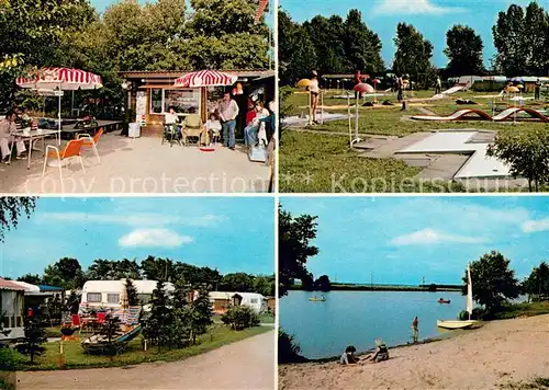 AK / Ansichtskarte Luedershausen Freizeitcenter am Reihersee Campingplatz Minigolf Badestrand Luedershausen