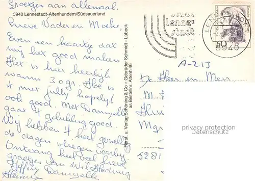 AK / Ansichtskarte Altenhundem Ortsansicht mit Kirche Hohe Bracht Aussichtsturm Fachwerkhaus Gebaeude Innenstadt Brunnen Altenhundem