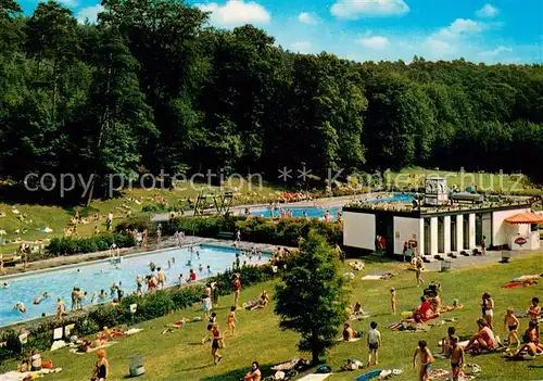 AK / Ansichtskarte Bensberg Freibad Milchborntal Bensberg