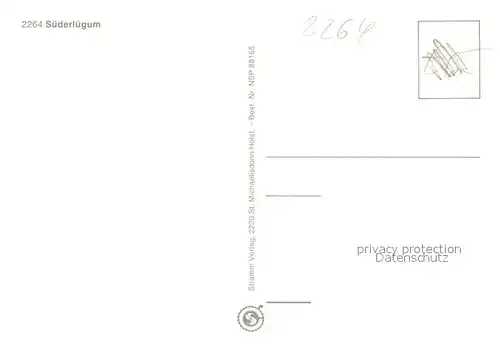 AK / Ansichtskarte Suederluegum Sparkmarkt Landhaus Teilansichten Suederluegum