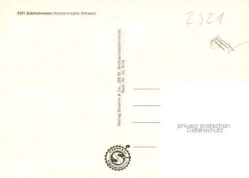 AK / Ansichtskarte Schmalensee Seepartien Kaufladen Schmalensee