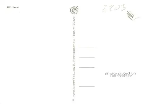 AK / Ansichtskarte Horst_Holstein Strassenpartien Schule Kirche Horst_Holstein