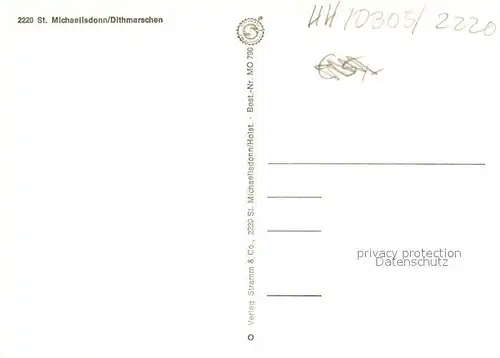 AK / Ansichtskarte St_Michaelisdonn Weiher Gutshaus Panorama Geschaeftshaus St_Michaelisdonn