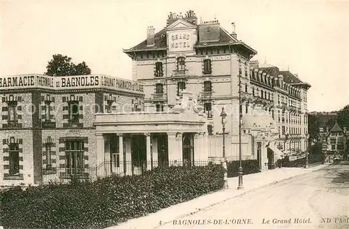 AK / Ansichtskarte Bagnoles de l_Orne Le Grand Hotel Bagnoles de l_Orne