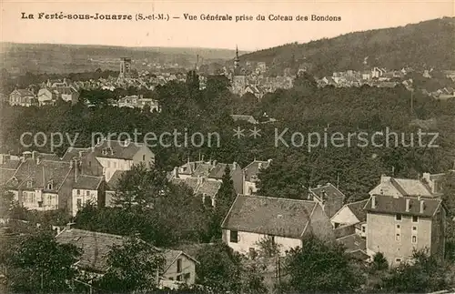 AK / Ansichtskarte La_Ferte sous Jouarre Vue generale prise du Coteau des Bondons La_Ferte sous Jouarre