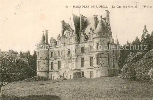 AK / Ansichtskarte Bagnoles de l_Orne Le Chateau Goupil Bagnoles de l_Orne