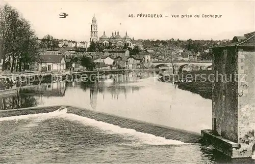 AK / Ansichtskarte Perigueux Vue prise du Cachepur Perigueux