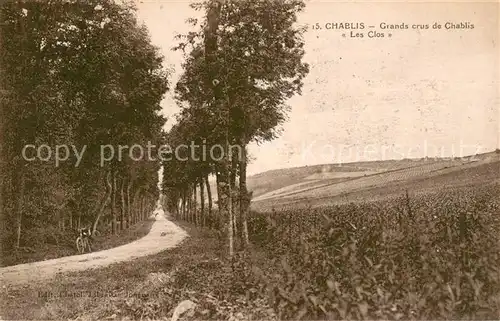 AK / Ansichtskarte Chablis Grands crus de Chablis Les Clos Chablis