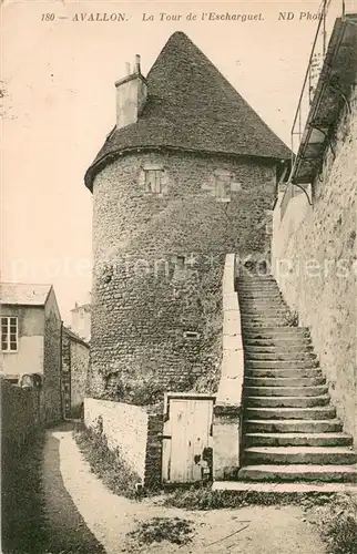 AK / Ansichtskarte Avallon LaTour del Escharguet Avallon