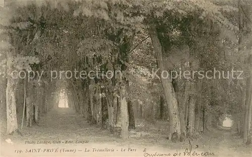 AK / Ansichtskarte Saint Prive_Yonne La Tremellerie Le Parc Saint Prive Yonne