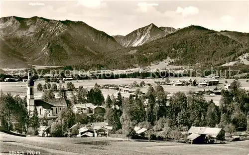 AK / Ansichtskarte Elbach_Miesbach Panorama Elbach Miesbach