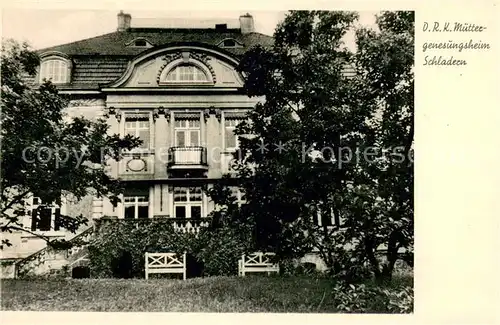 AK / Ansichtskarte Schladern_Sieg DRK Muettergenesungsheim Schladern_Sieg