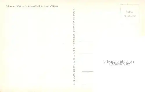 AK / Ansichtskarte Schwand_Oberstdorf Panorama Schwand_Oberstdorf