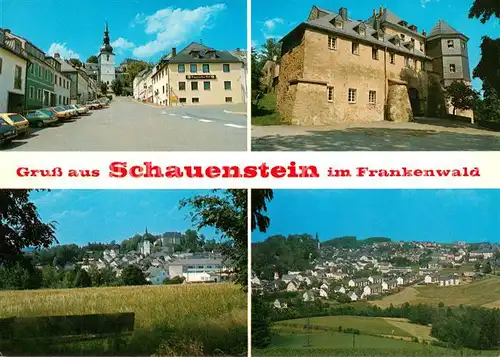 AK / Ansichtskarte Schauenstein Ortsansichten Schloss Schauenstein