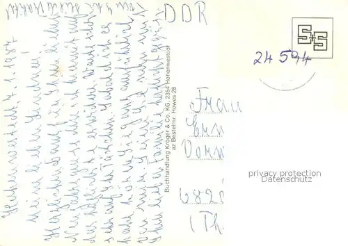 AK / Ansichtskarte Hohenwestedt Buergerpark mit Kirche Lindenstrasse Wilhelmstrasse Hohenwestedt