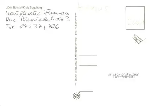 AK / Ansichtskarte Borstel_Bad_Oldesloe Sanatorium Schloss Bungalows Badesee Borstel_Bad_Oldesloe