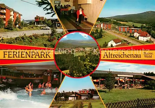 AK / Ansichtskarte Altreichenau Ferienpark Bayerischer Wald Kegelbahn Wellenbad Altreichenau