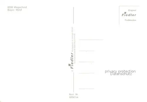 AK / Ansichtskarte Wegscheid_Niederbayern Brunnen Stadtzentrum Kapelle Altar Panorama Bayerischer Wald Wegscheid Niederbayern