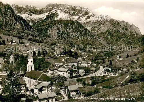 AK / Ansichtskarte Schellenberg_Marktschellenberg Panorama Kirche Schellenberg