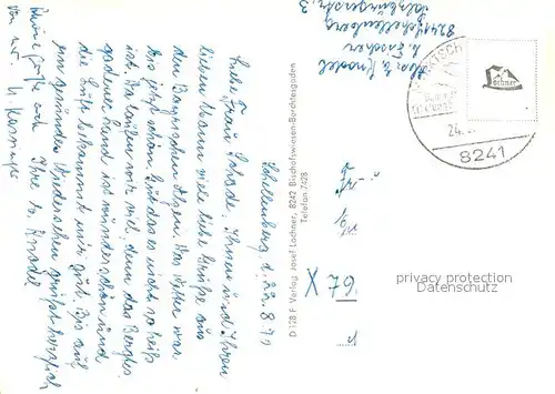 AK / Ansichtskarte Schellenberg_Marktschellenberg Panorama Kirche Schellenberg