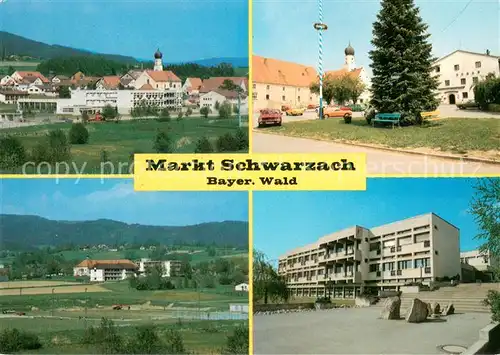 AK / Ansichtskarte Markt_Schwarzach Orts und Teilansichten Markt Schwarzach