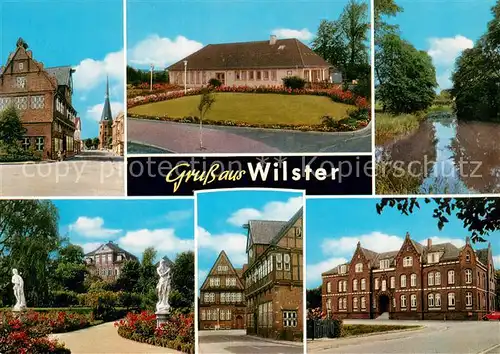 AK / Ansichtskarte Wilster Ortansichten Altstadt Historische Gebaeude Wilster