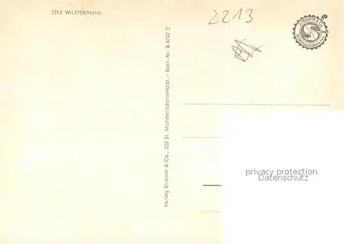 AK / Ansichtskarte Wilster Ortansichten Altstadt Historische Gebaeude Wilster