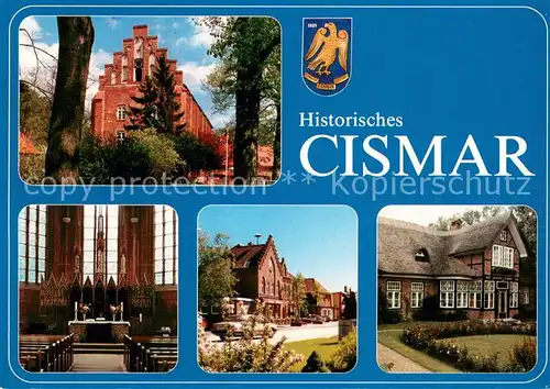 AK / Ansichtskarte Cismar Historische Gebaeude Kirche Innenansicht Cismar