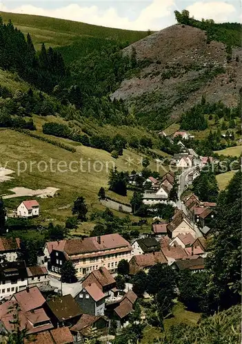 AK / Ansichtskarte Sieber Luftkurort im Siebertal Blick zur Goldenke Sieber