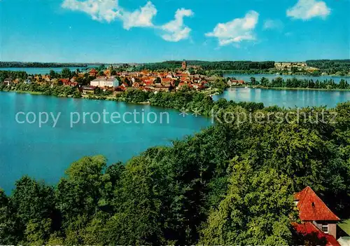 AK / Ansichtskarte Ratzeburg Panorama Inselstadt Naturpark Lauenburgische Seen Ratzeburg