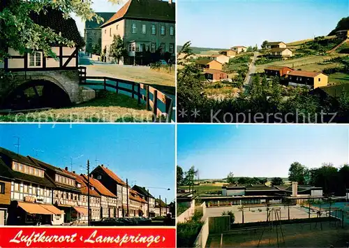 AK / Ansichtskarte Lamspringe Ortspartien Bungalows Panorama Lamspringe
