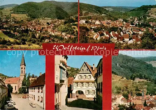 AK / Ansichtskarte Wolfstein_Pfalz Fliegeraufnahme Kirche Ortspartien Wolfstein_Pfalz