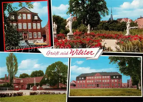 AK / Ansichtskarte Wilster Schloss Park Teilansichten Wilster