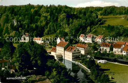 AK / Ansichtskarte Rupprechtstegen Teilansicht mit Pegnitz Rupprechtstegen