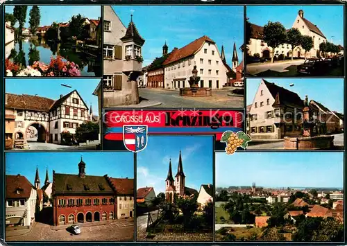 AK / Ansichtskarte Kenzingen Stadt des Weines und des Waldes Teilansichten Kenzingen