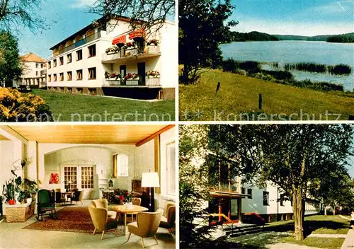 AK / Ansichtskarte Lehmrade Rehabilitationsstaette Landschaftspanorama Naturpark Lauenburgische Seen Lehmrade